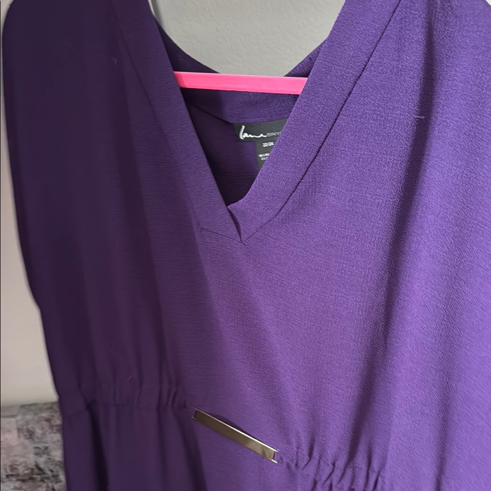 Lane Bryant Deep Purple Dress